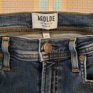 Agolde High Waist Skinny Jeans